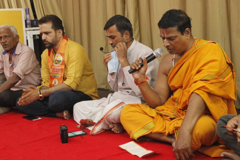 Global Hindu Federation Organizes Second Week of Hanuman Chalisa Chanting Program