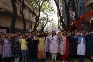 Republic Day Celebrations at VHP Koti Office