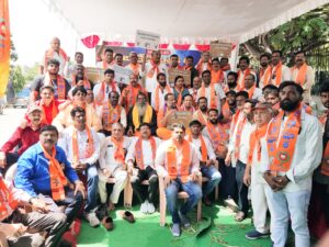 Protest to Protect Gaumata Held at Indira Park